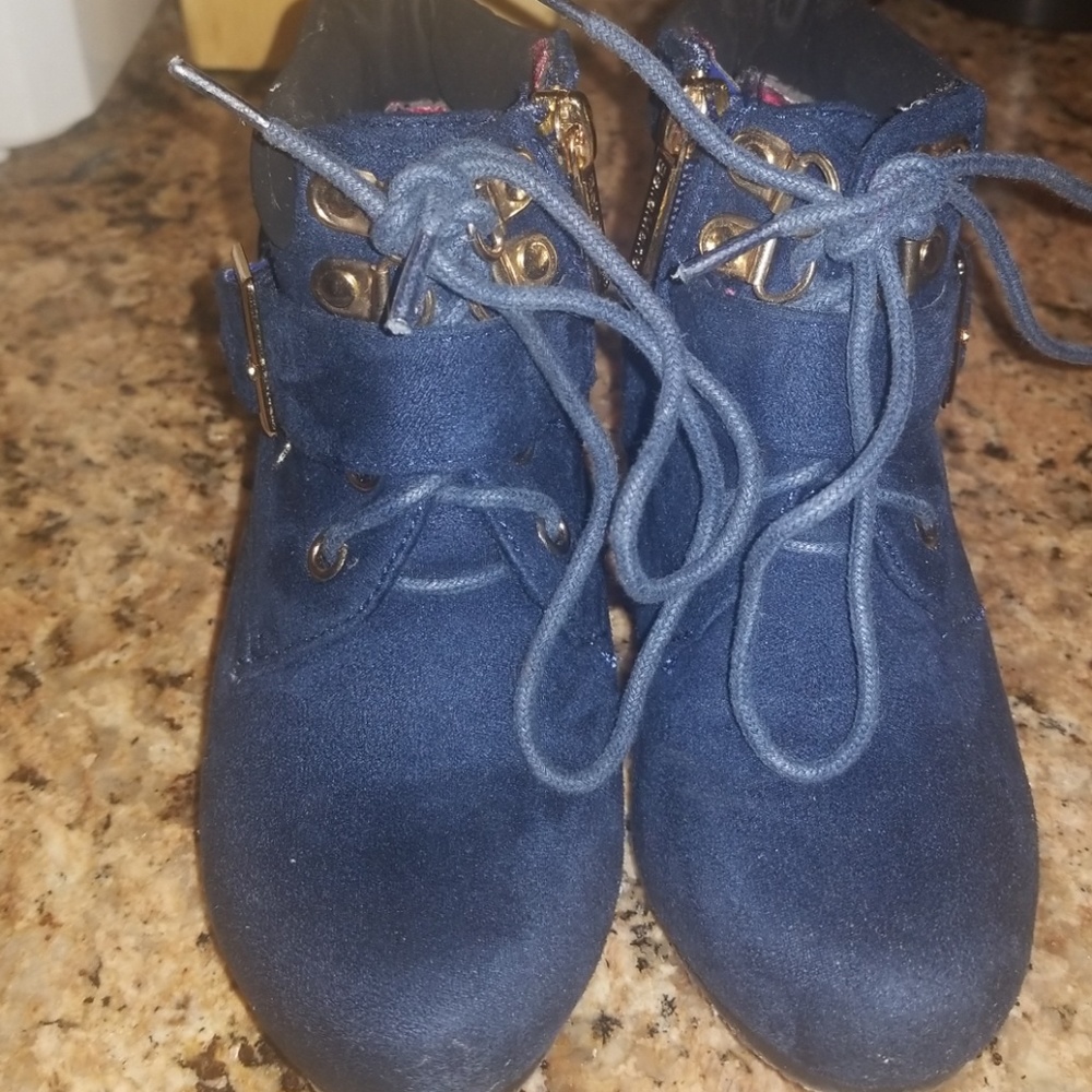 Bella Marie demin toddler boots - Picture 1 of 2